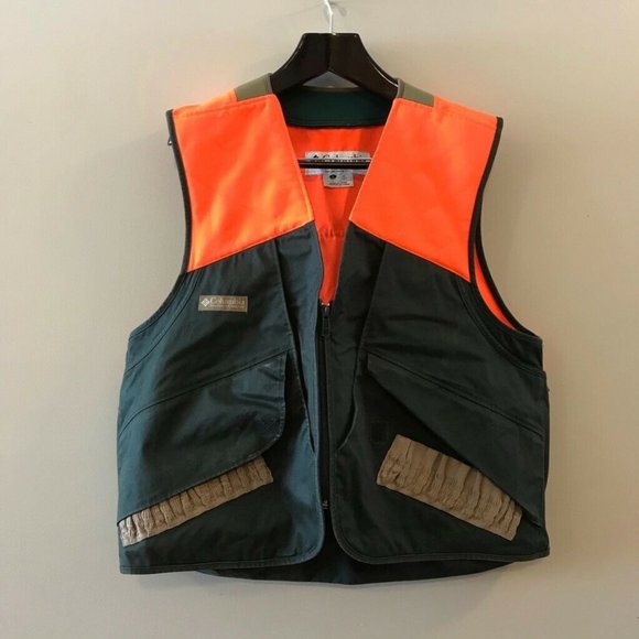 columbia orange vest